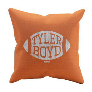 Tyler Boyd Throw Pillow | 500 LEVEL